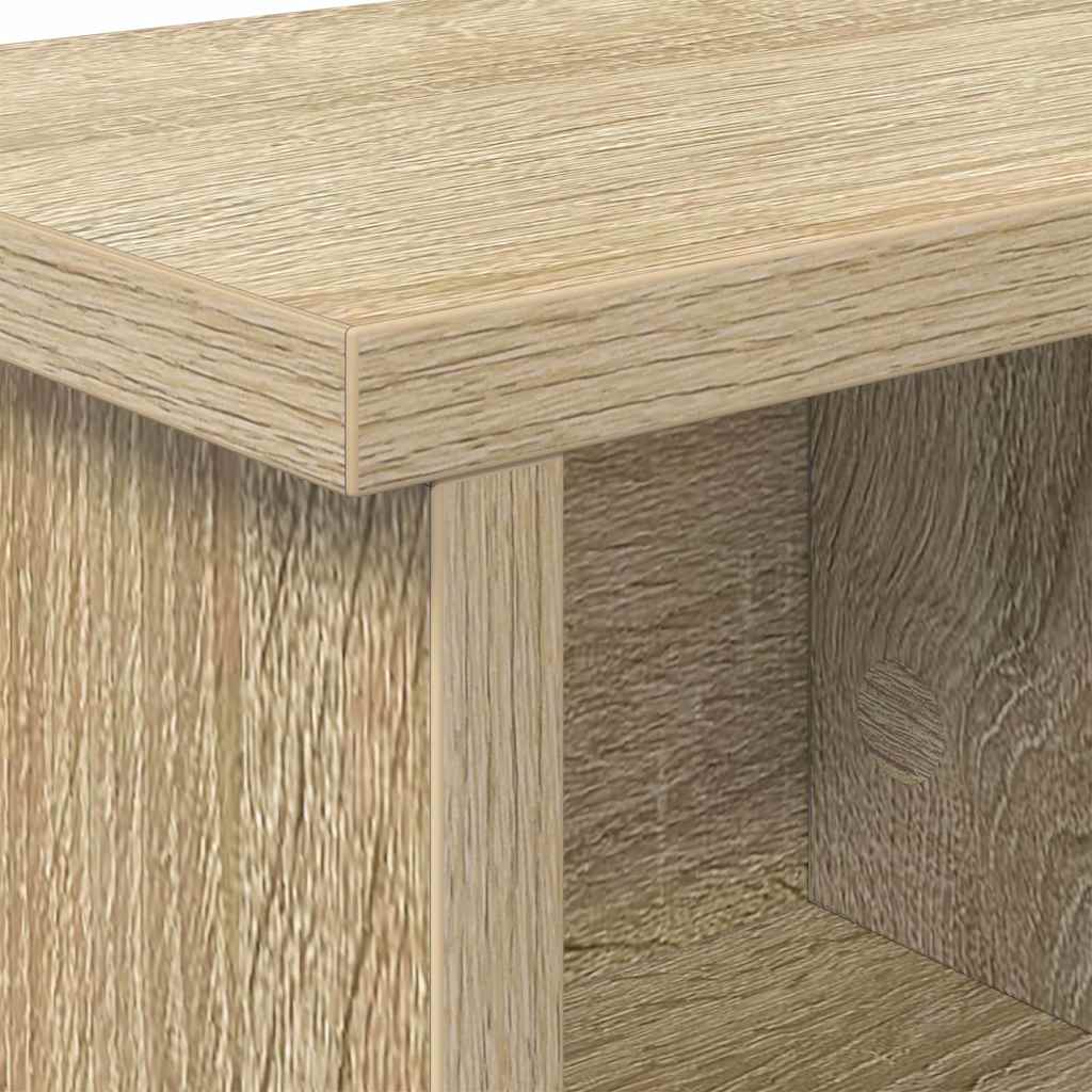 Porte-manteau mural avec étagère Chêne sonoma 75 x 16 x 26 cm - XIOS