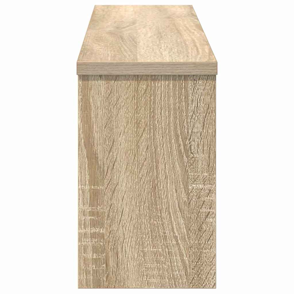 Porte-manteau mural avec étagère Chêne sonoma 75 x 16 x 26 cm - XIOS