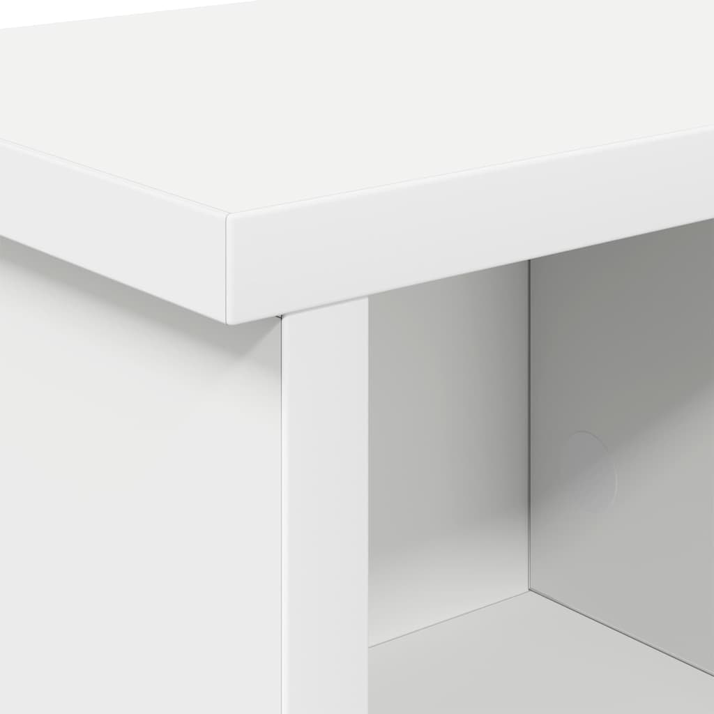 Porte-manteau mural Blanc 100 x 16 x 26 cm Bois d'ingénierie - XIOS