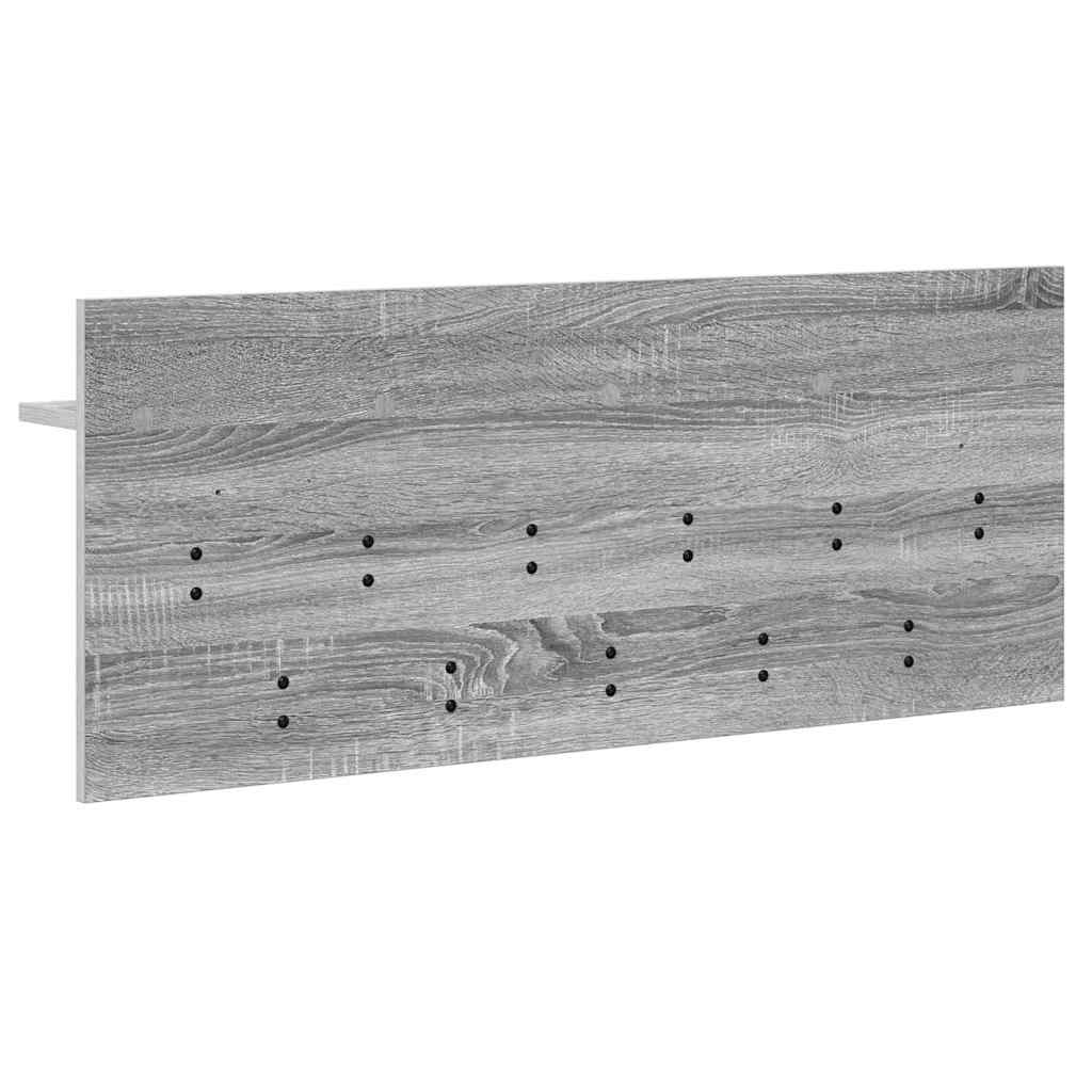 Porte-manteau mural Montage mural Gris Sonoma 100 x 40 x 12 cm - XIOS