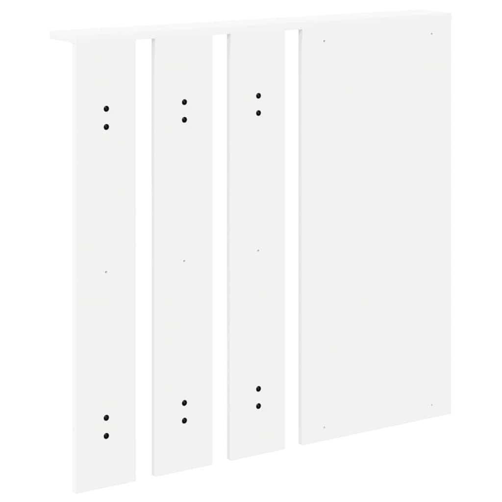 Porte-manteau mural Blanc 84 x 10 x 80 cm Bois d'ingénierie - XIOS