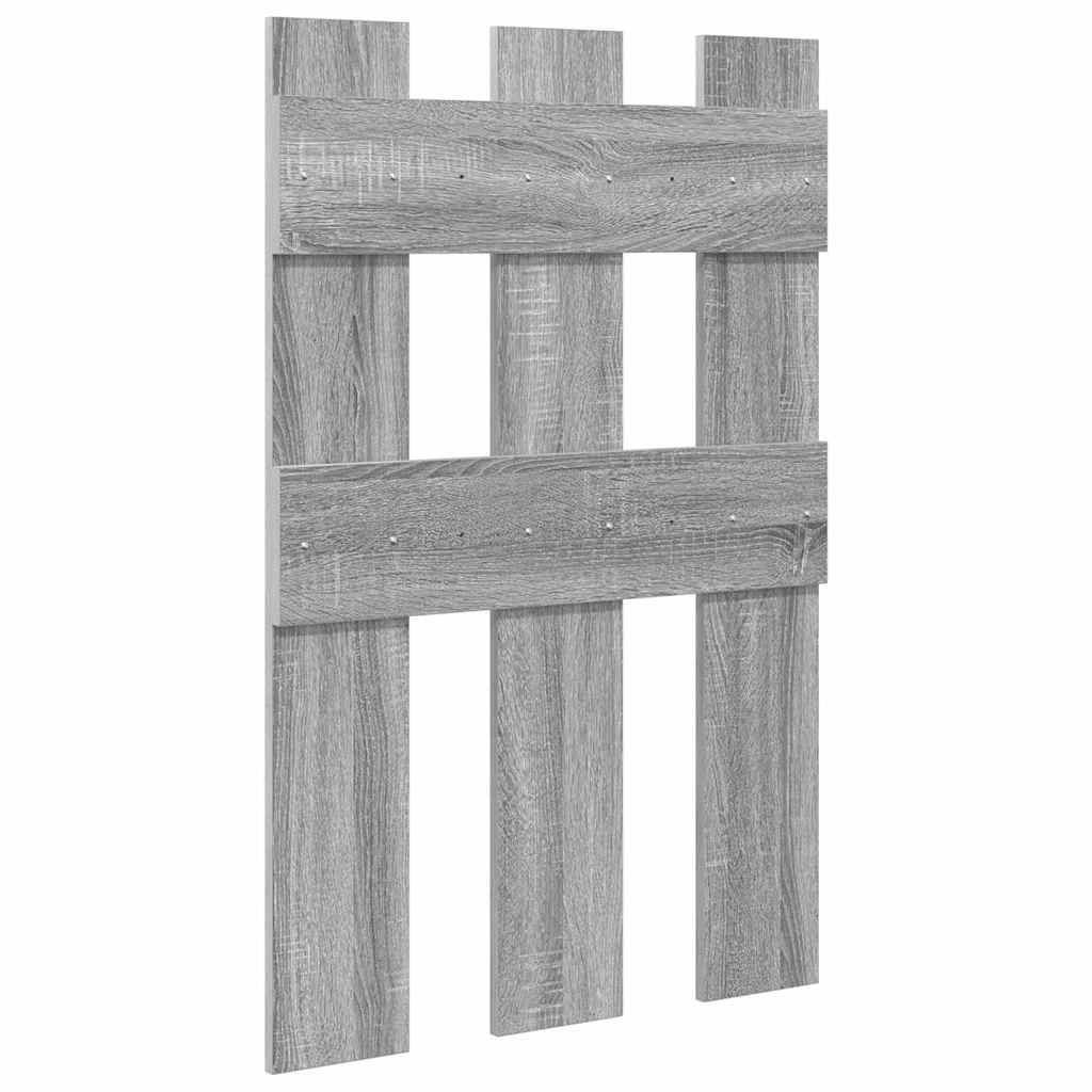 Porte-manteau mural Montage mural Sonoma gris 65 x 3 x 100 cm - XIOS