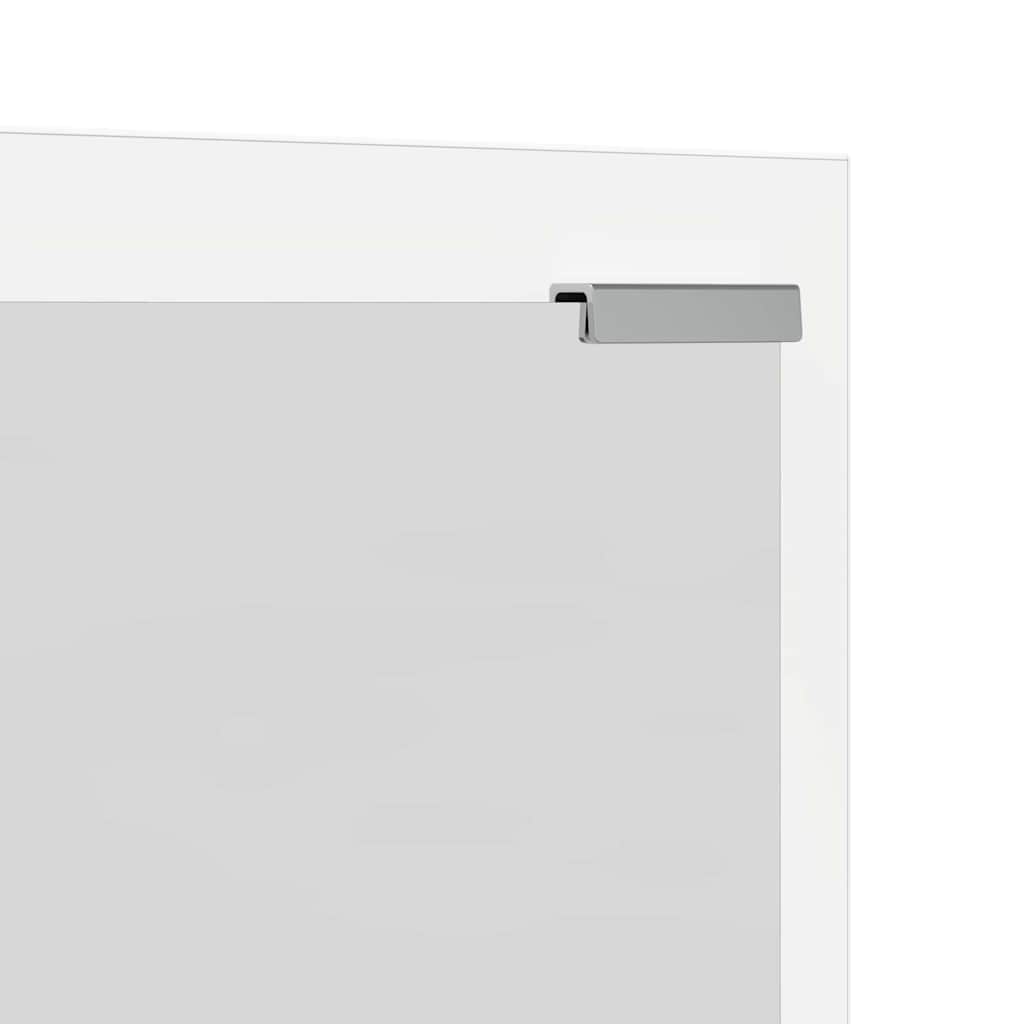 Porte-manteau mural Blanc 100 x 10 x 100 cm Bois d'ingénierie - XIOS