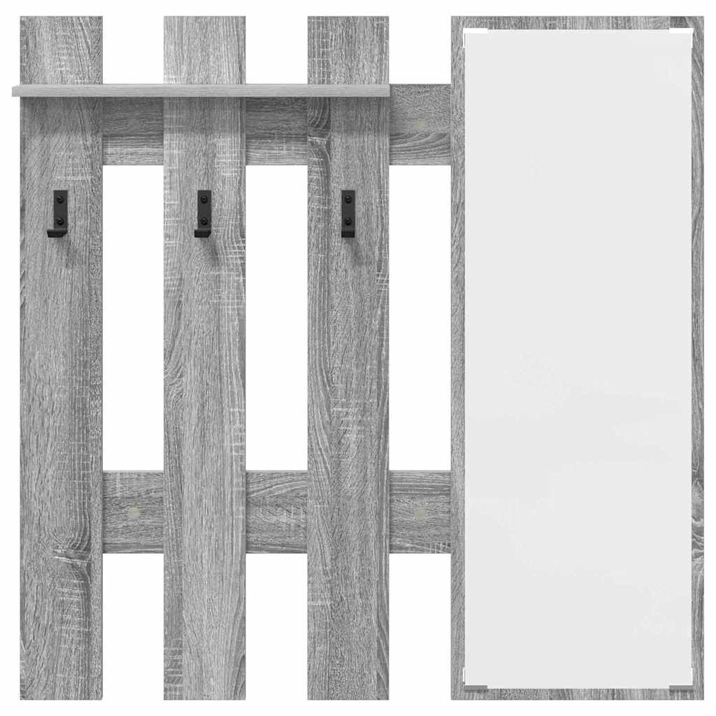 Porte-manteau mural Montage mural Gris sonoma 100 x 10 x 100 cm - XIOS