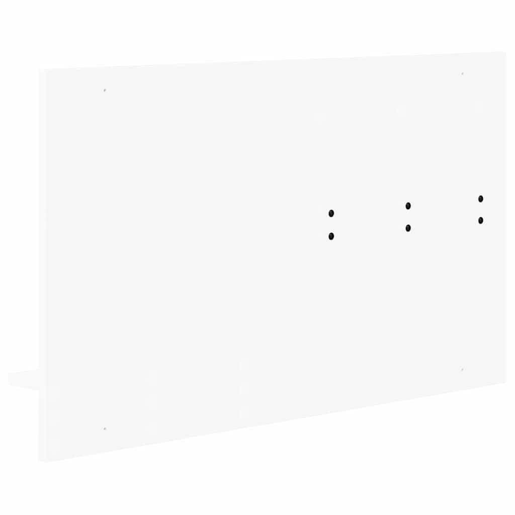 Porte-manteau mural Blanc 90 x 10 x 50 cm Bois d'ingénierie - XIOS
