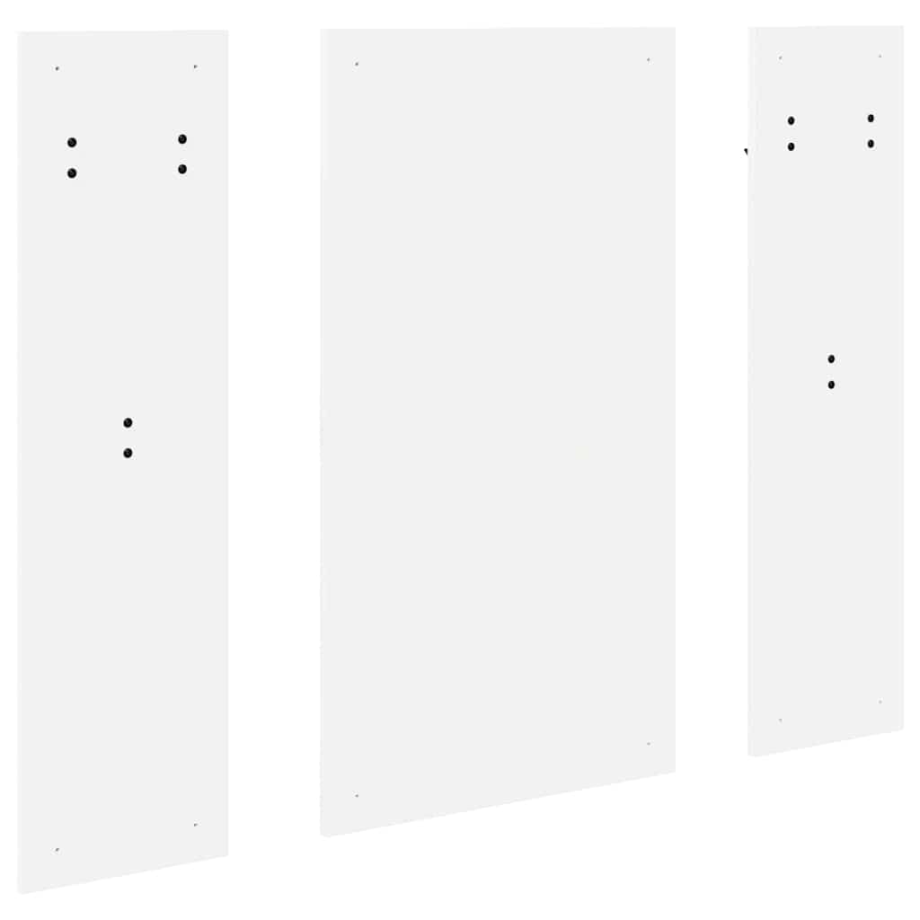 Porte-manteau mural Blanc 96 x 1,5 x 90 cm Bois d'ingénierie - XIOS