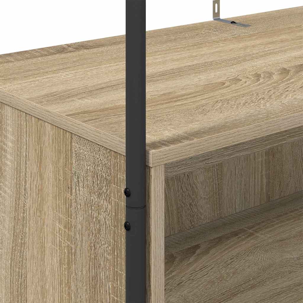 Porte-vêtements Marron 100 x 44 x 160 cm Bois d'ingénierie - XIOS