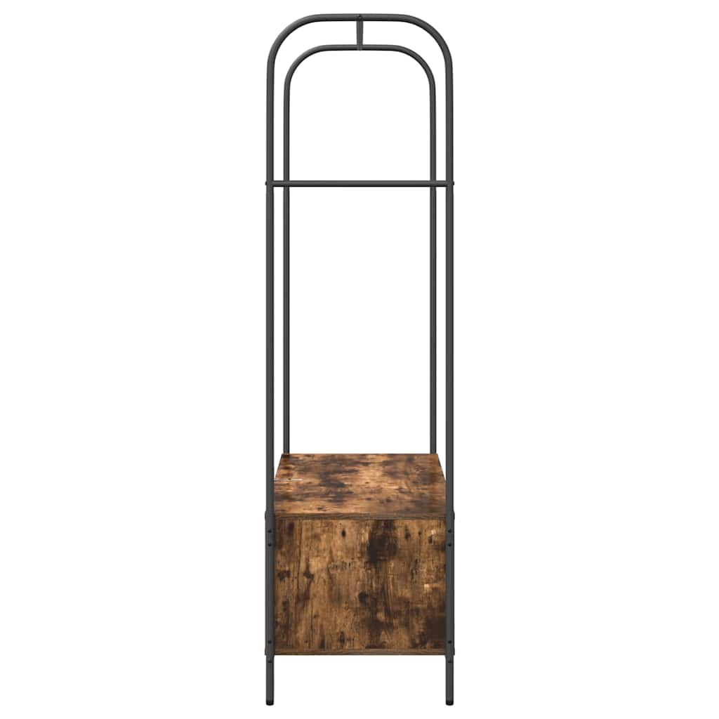 Porte-vêtements Chêne brun 100 x 44 x 160 cm Bois d'ingénierie - XIOS