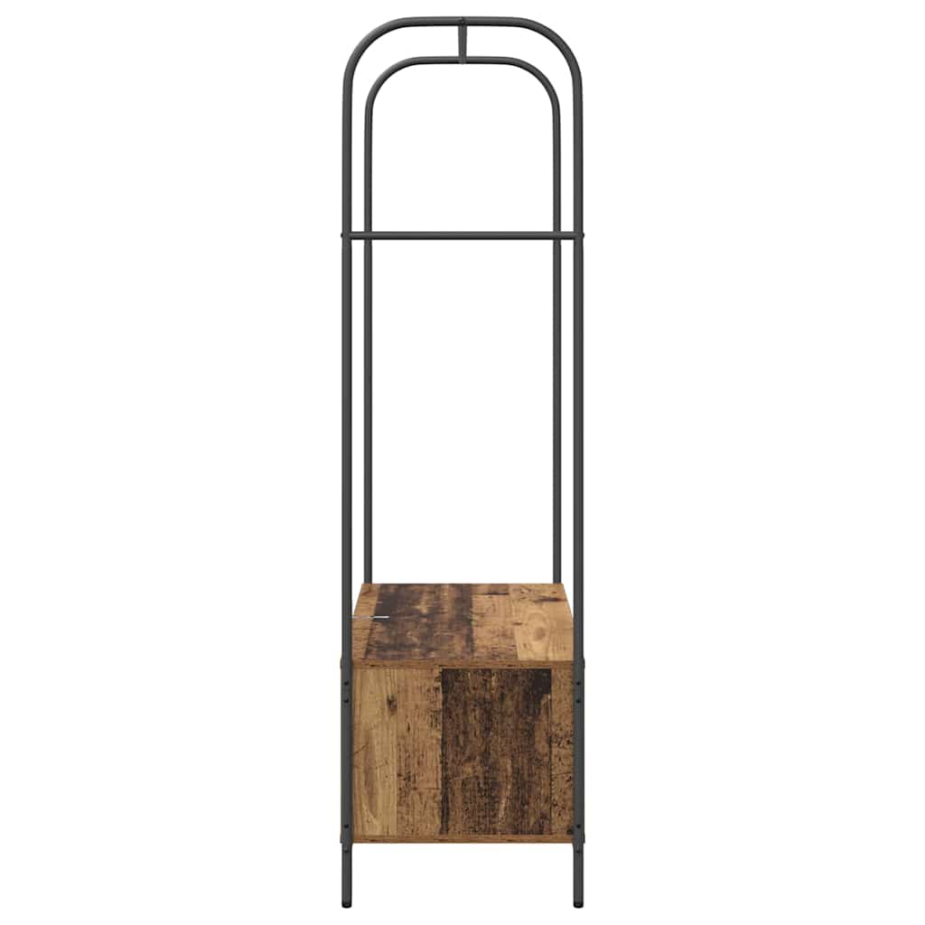 Porte-vêtements Chêne brun 100 x 44 x 160 cm Bois d'ingénierie - XIOS