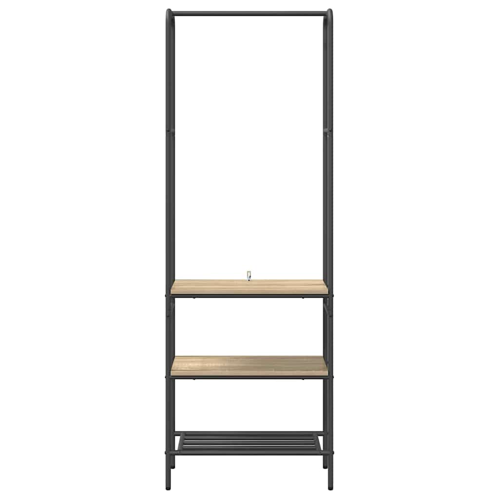 Porte-vêtements Chêne Sonoma 60 x 30 x 171 cm Bois d'ingénierie - XIOS