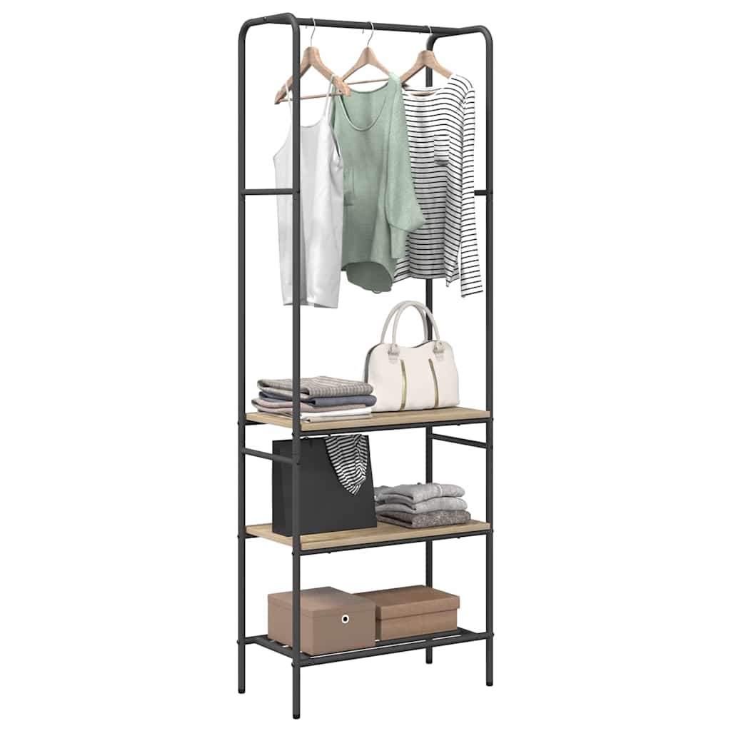 Porte-vêtements Chêne Sonoma 60 x 30 x 171 cm Bois d'ingénierie - XIOS