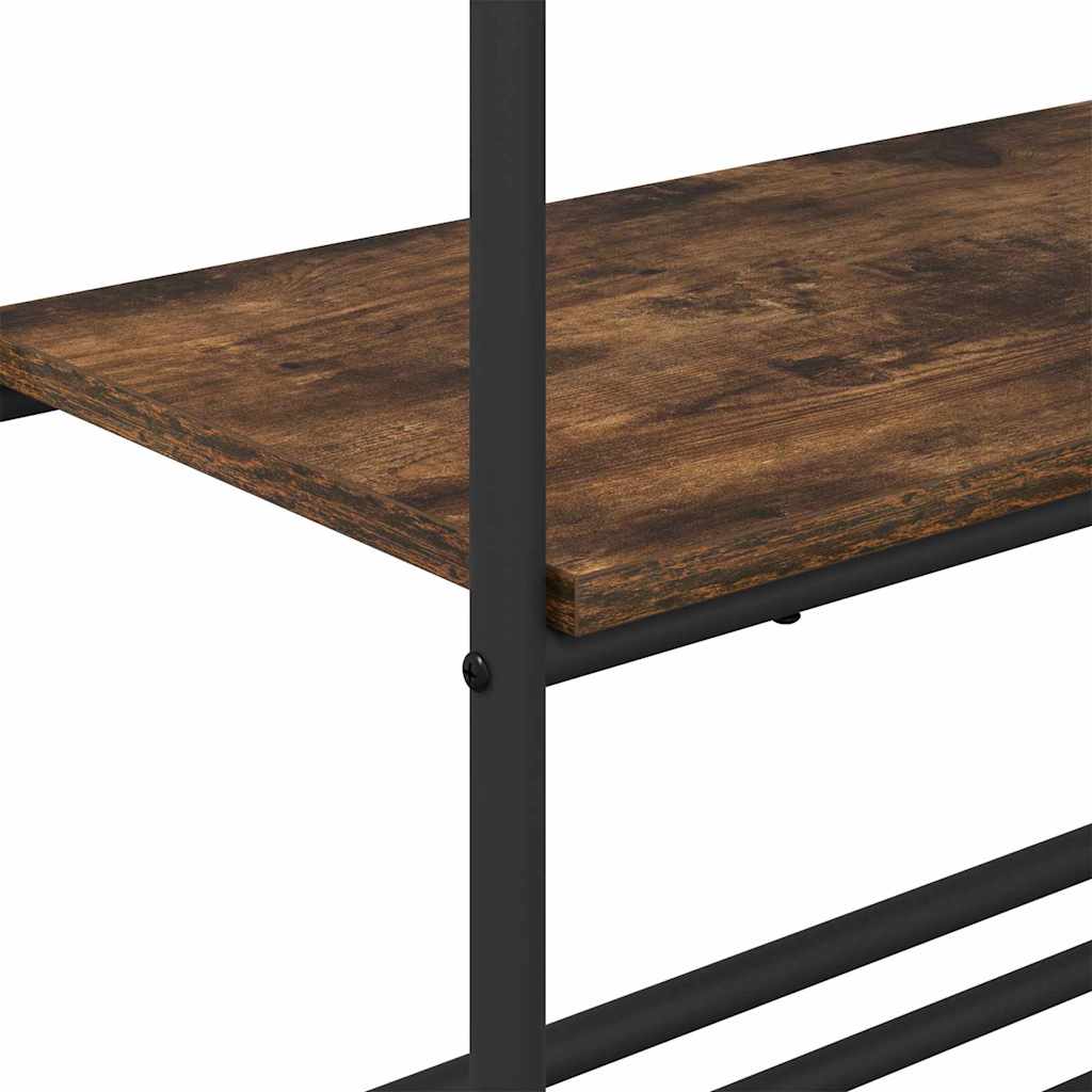 Porte-vêtements Chêne fumé 60 x 30 x 171 cm Bois d'ingénierie - XIOS