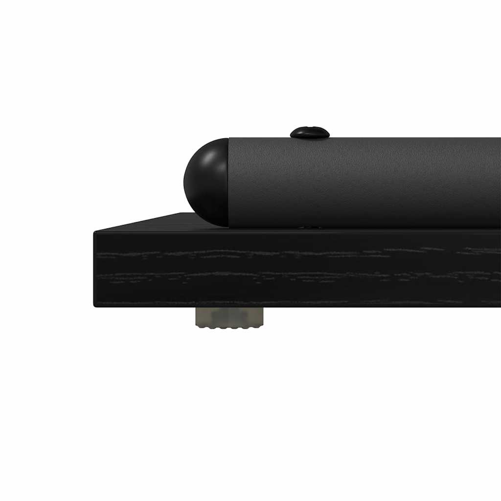 Table console Chêne noir 101 x 35 x 80.5 cm Bois d'ingénierie - XIOS