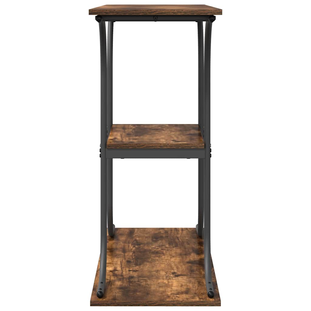 Table console Chêne fumé 101 x 35 x 80.5 cm Bois d'ingénierie - XIOS