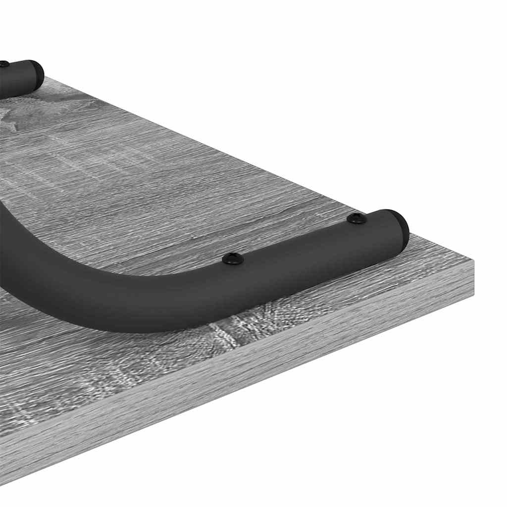 Table console Sonoma gris 101 x 35 x 80.5 cm Bois d'ingénierie - XIOS