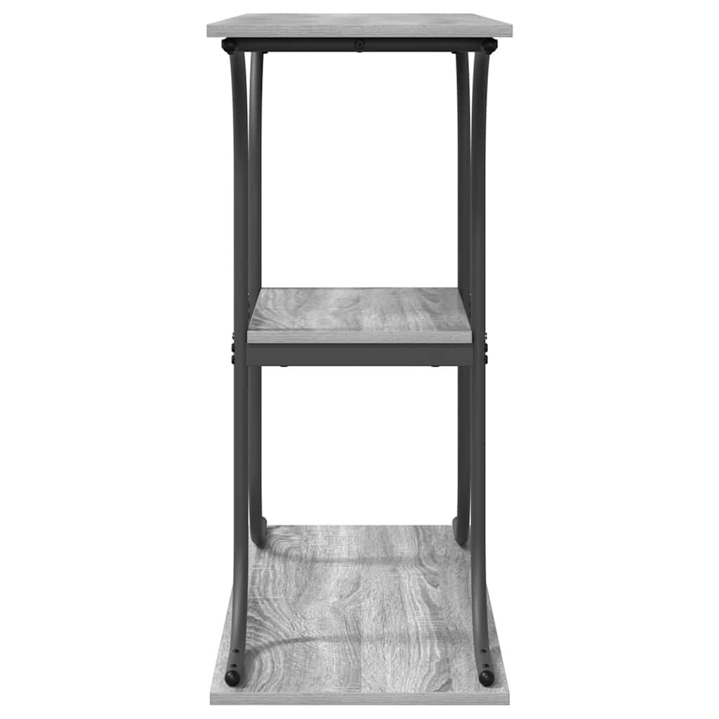 Table console Sonoma gris 101 x 35 x 80.5 cm Bois d'ingénierie - XIOS