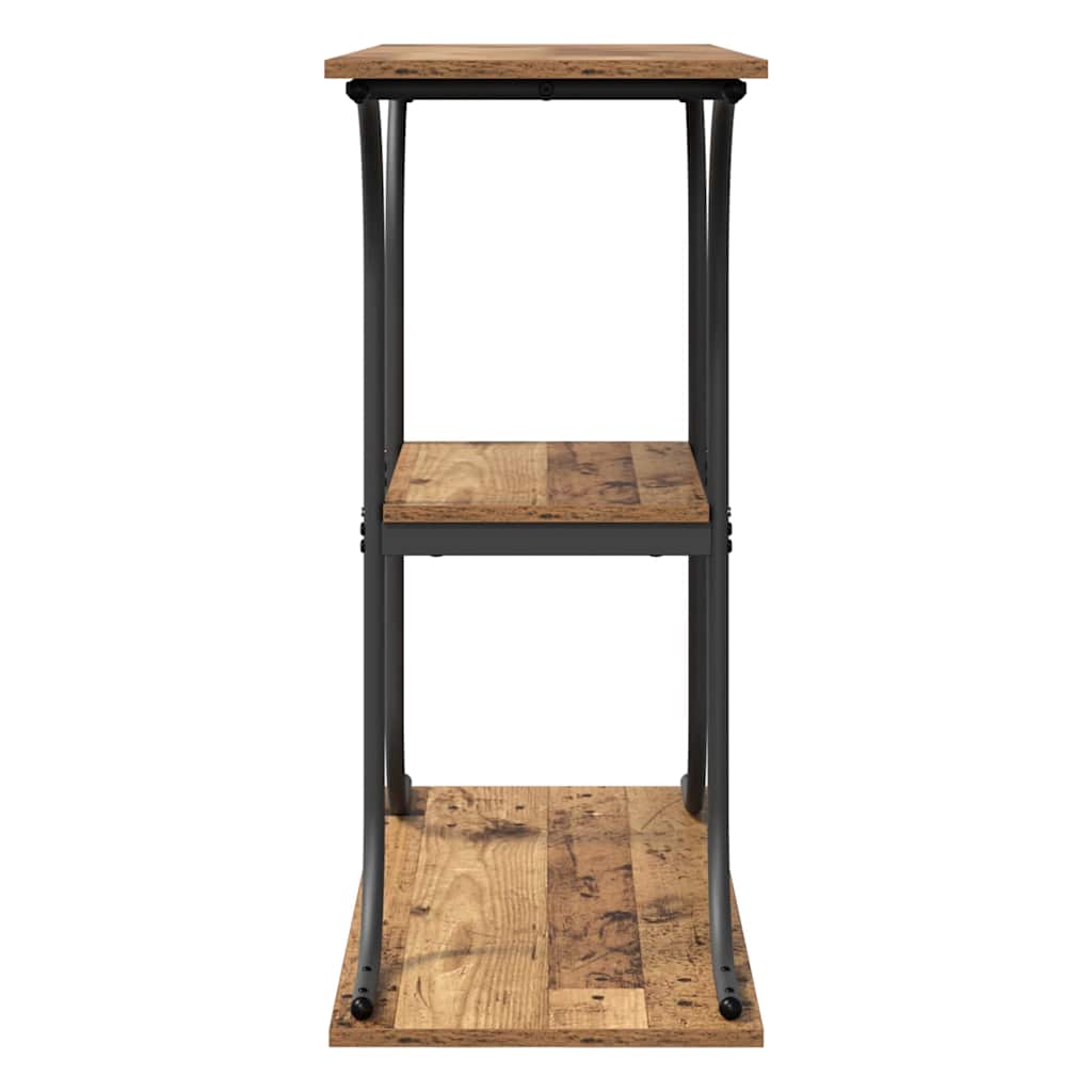 Table console Bois ancien 101 x 35 x 80,5 cm Bois d'ingénierie - XIOS