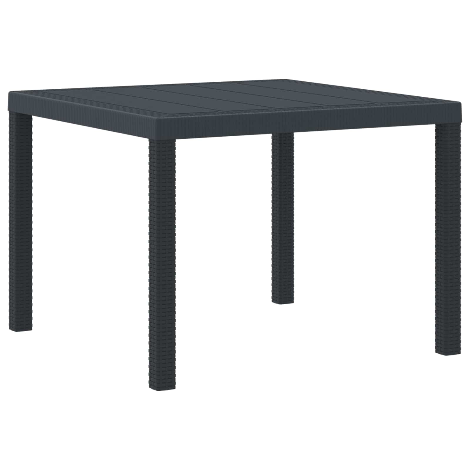 Ensemble de salle à manger pour jardin 5 pcs Anthracite - XIOS