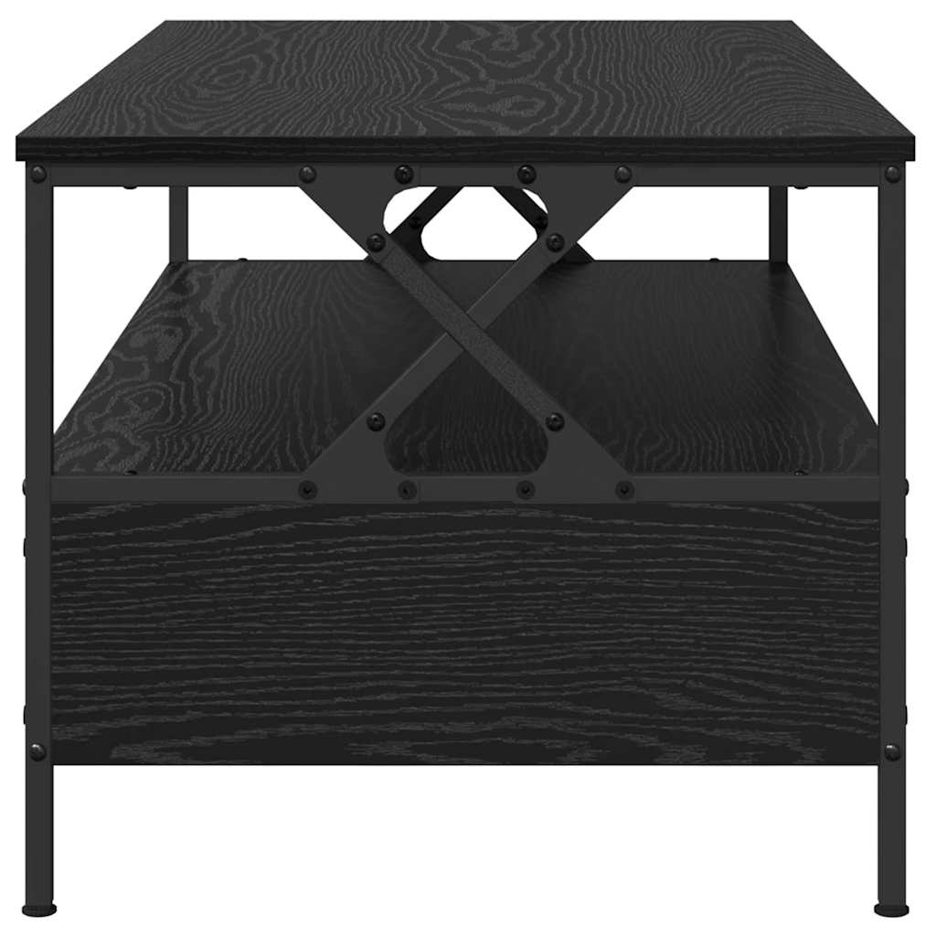 Table basse Chêne noir 100 x 51 x 45 cm Bois d'ingénierie - XIOS