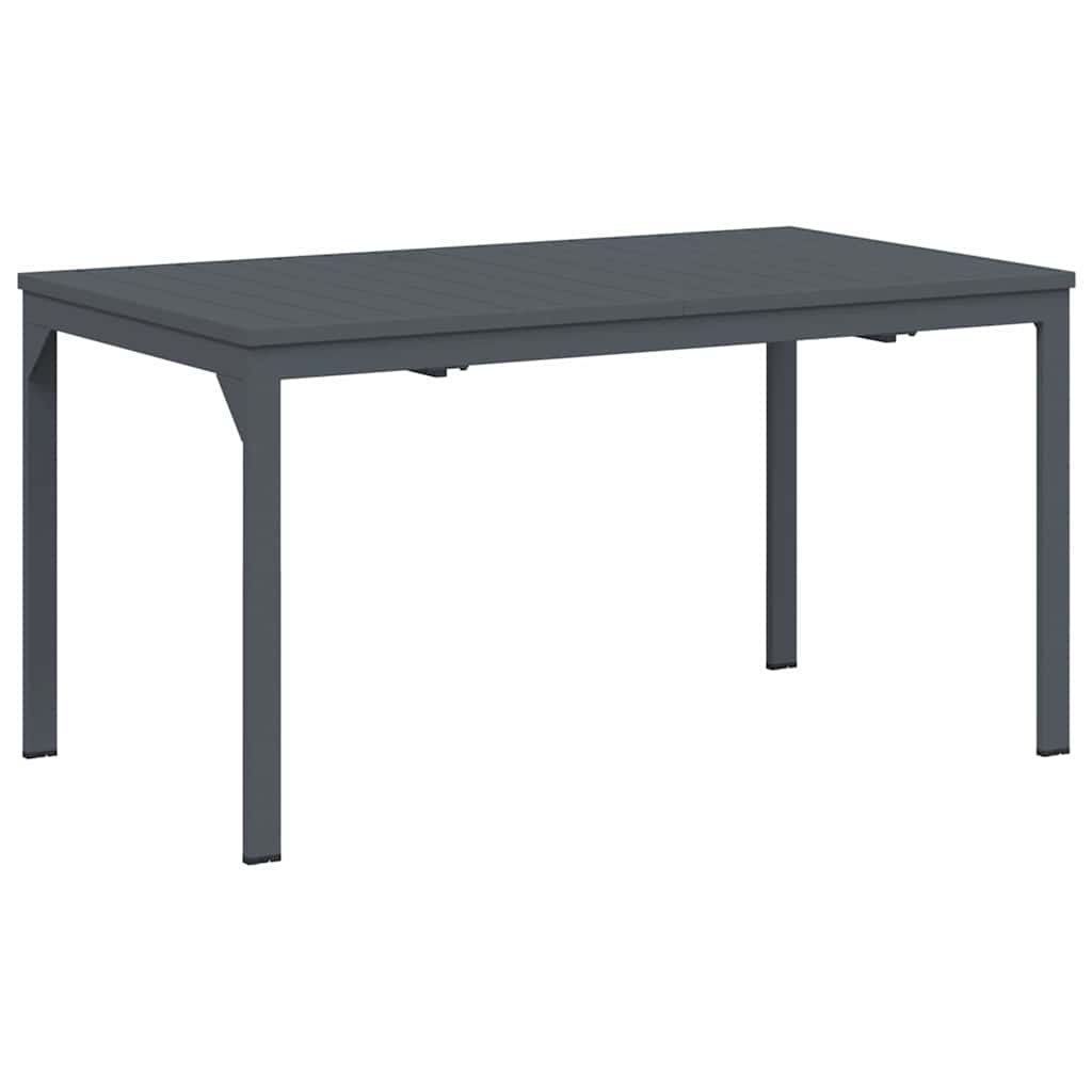 Ensemble de salle à manger pour jardin 7 pcs Noir polyrotin - XIOS