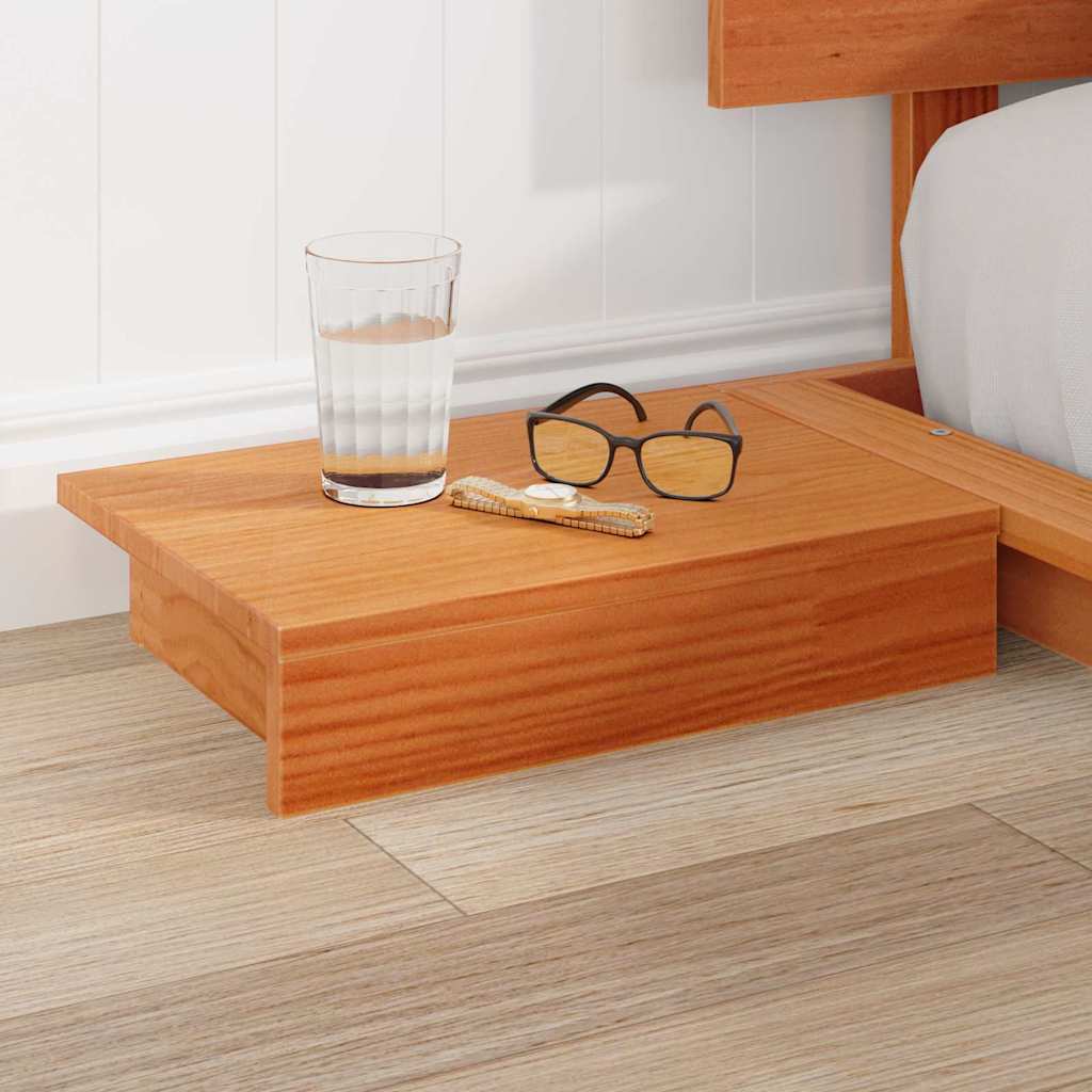 Cadre de lit Marron 200 x 200 cm bois - XIOS