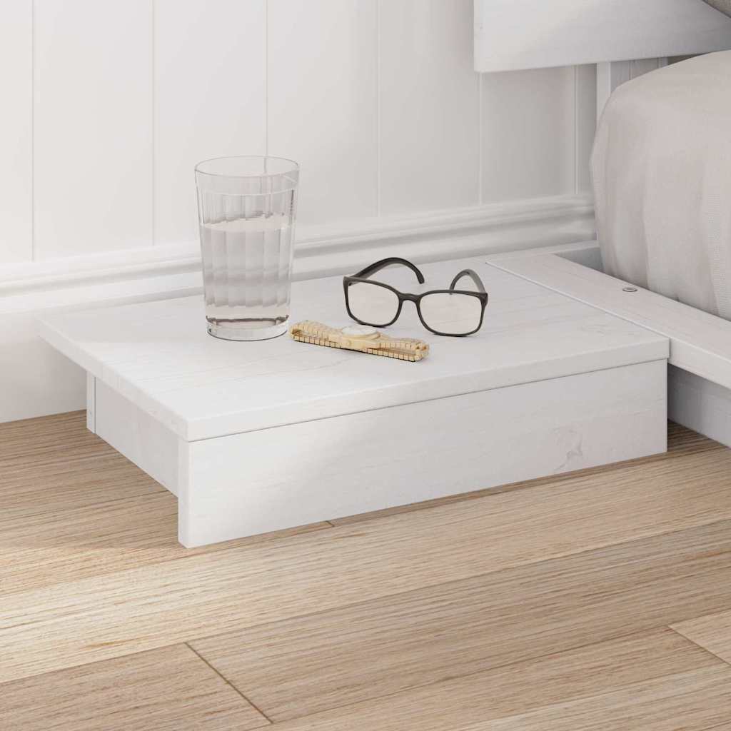 Cadre de lit avec tête de lit Marron 135 x 190 cm bois - XIOS
