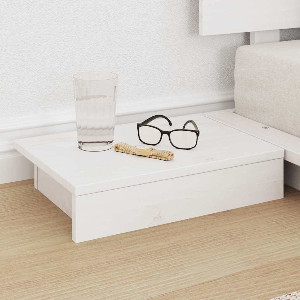 Cadre de lit Blanc 80 x 200 cm bois - XIOS