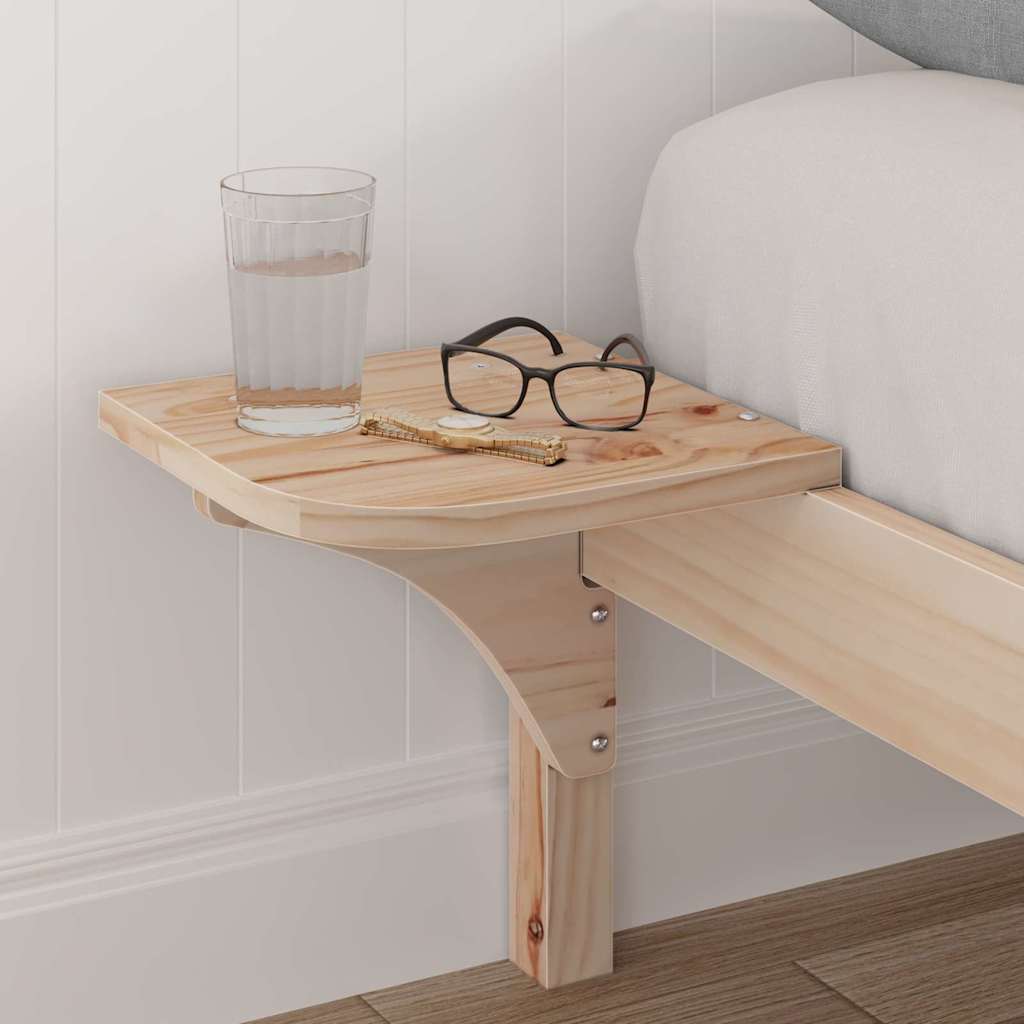 Cadre de lit Naturel 120 x 200 cm Pin massif - XIOS