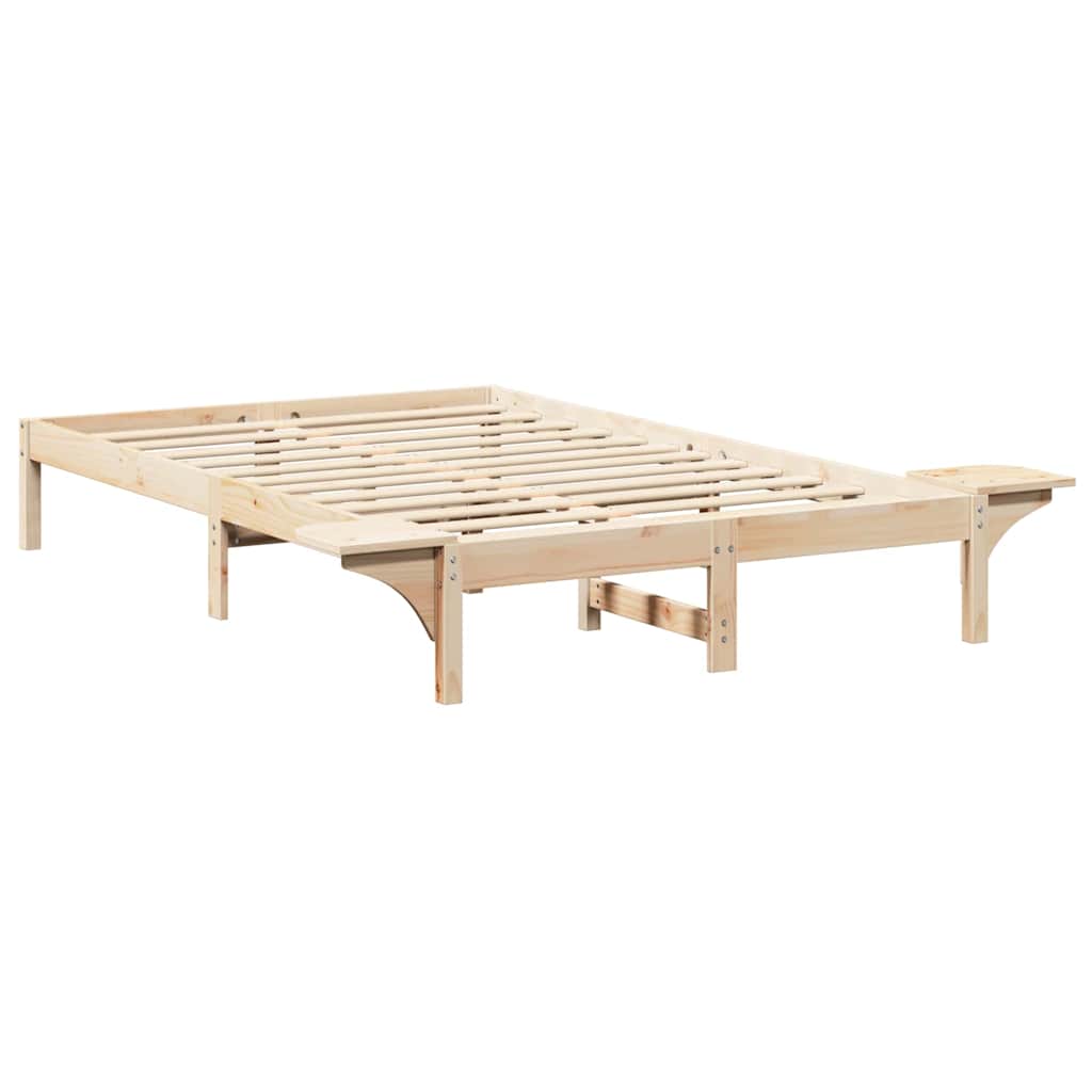 Cadre de lit Naturel 120 x 200 cm Pin massif - XIOS