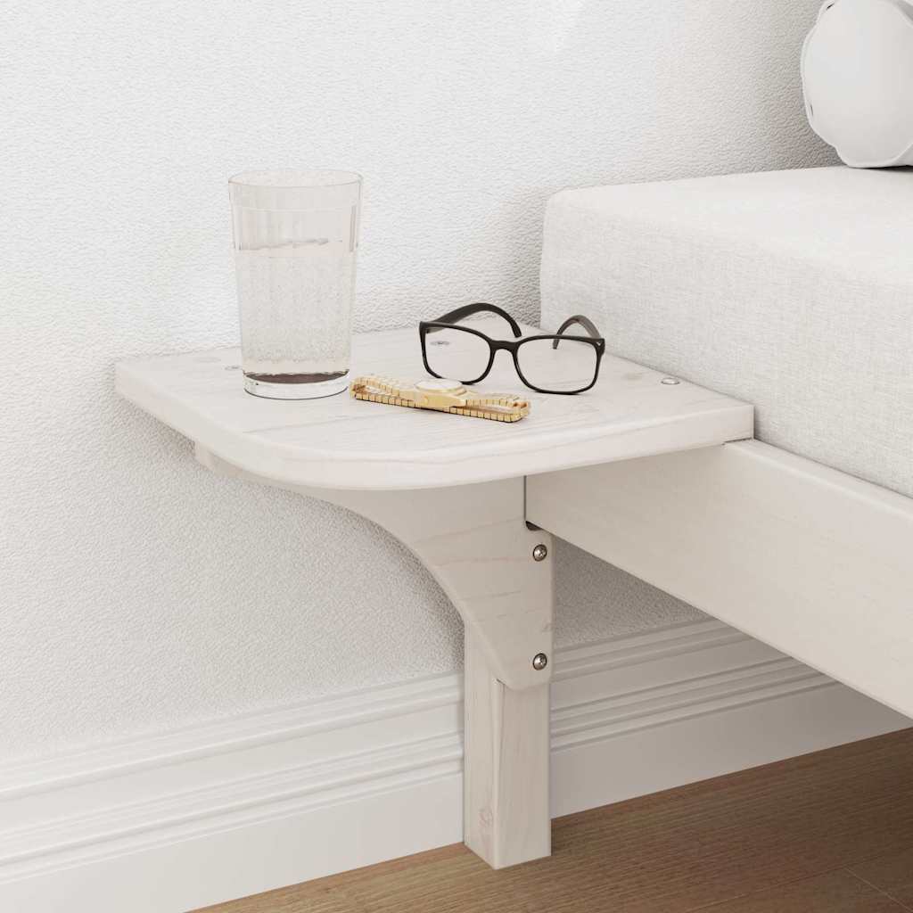 Cadre de lit Blanc 100 x 200 cm Pin massif - XIOS