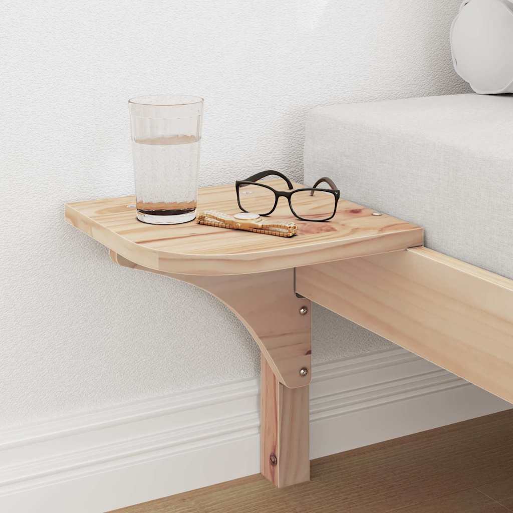 Cadre de lit Naturel 90 x 200 cm Pin massif - XIOS