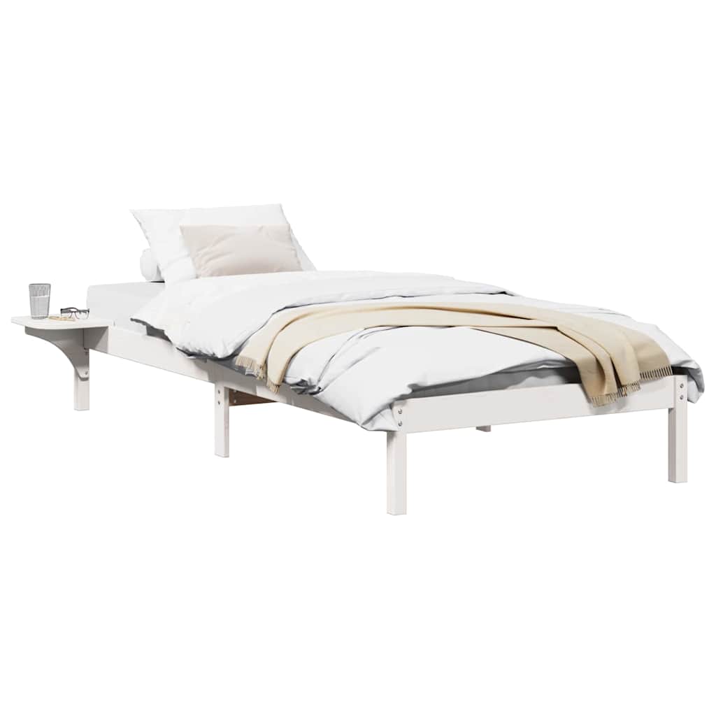 Cadre de lit Blanc 80 x 200 cm Pin massif - XIOS
