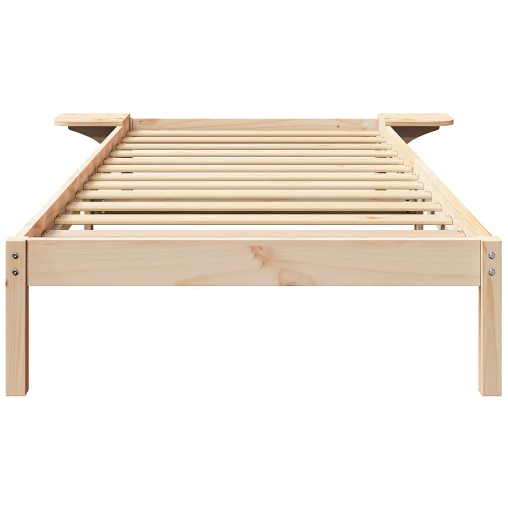 Cadre de lit Naturel 75 x 190 cm Pin massif - XIOS