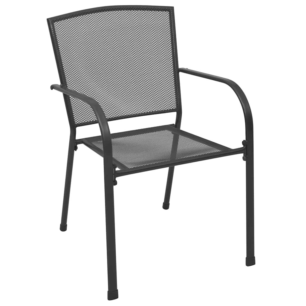 Ensemble de salle à manger pour jardin 5 pcs Anthracite - XIOS