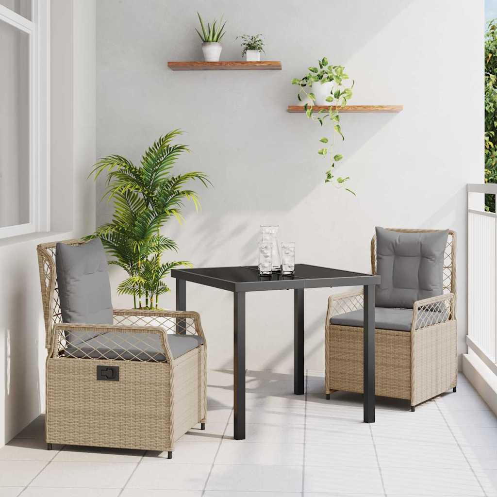 Ensemble de salle à manger pour jardin 3 pcs - XIOS