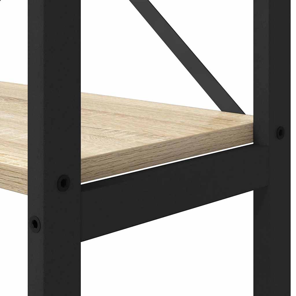 Étagère Chêne Sonoma 156 x 25 x 167 cm Bois d'ingénierie - XIOS
