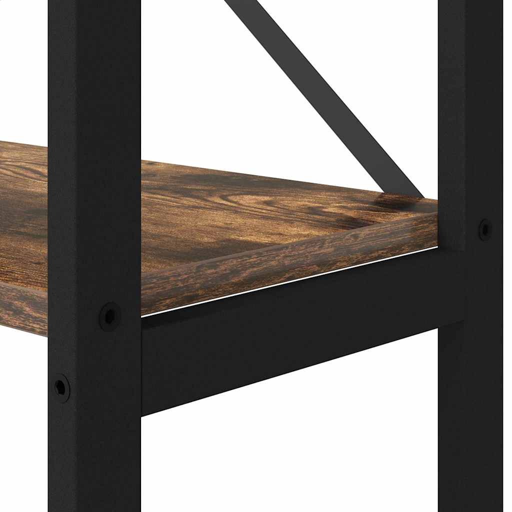 Étagère Chêne fumé 156 x 25 x 167.5 cm Bois d'ingénierie - XIOS