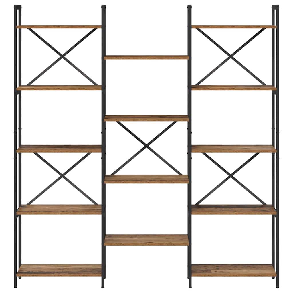 Étagère Bois ancien 156 x 25 x 167 cm Bois d'ingénierie - XIOS