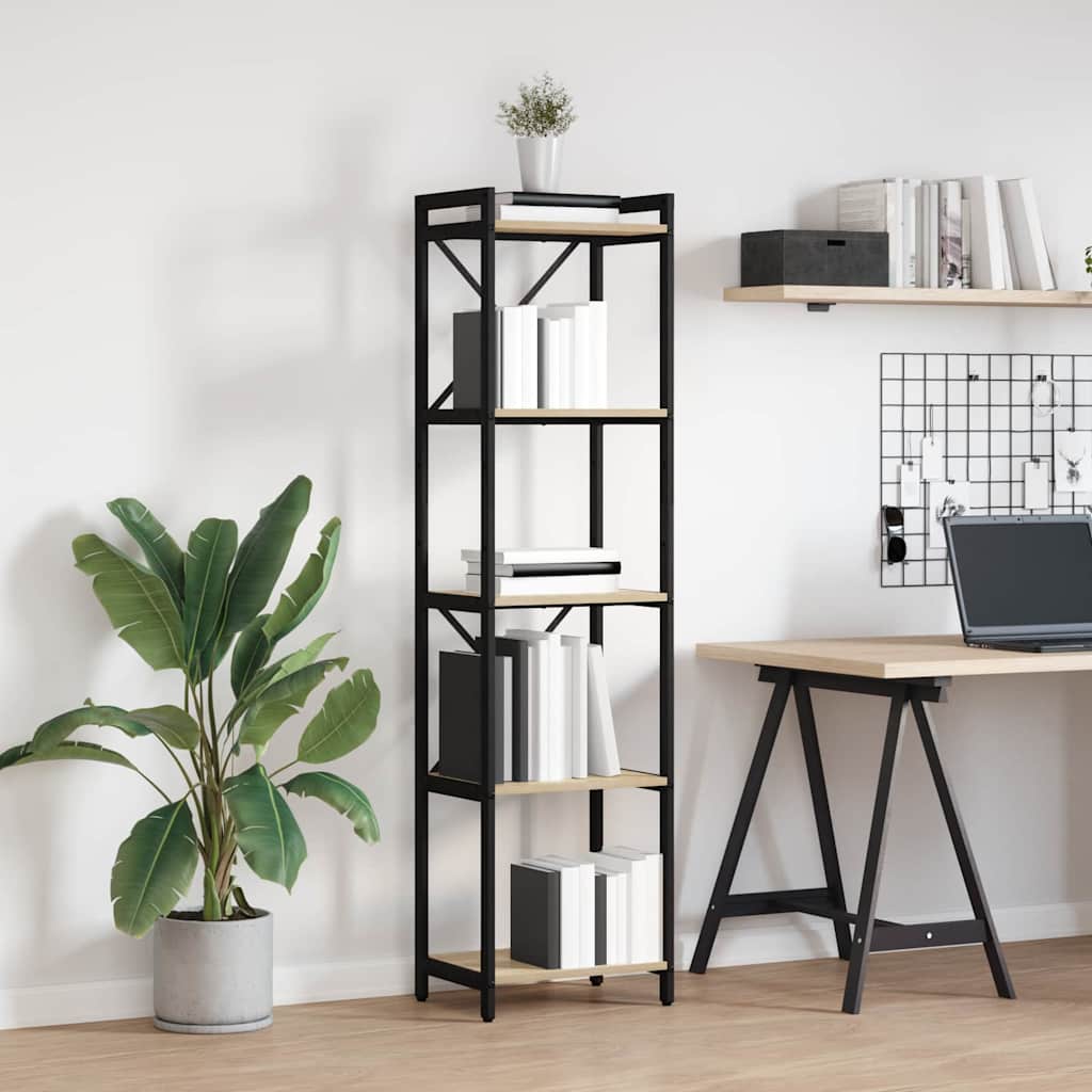 Étagère Chêne Sonoma 40 x 30 x 155 cm Bois d'ingénierie - XIOS