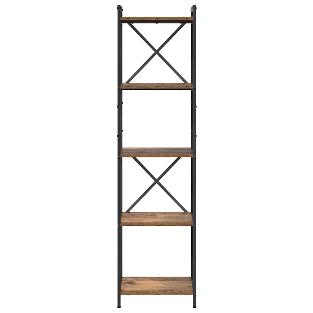 Bibliothèque Bois ancien 40 x 30 x 153 cm Bois d'ingénierie - XIOS