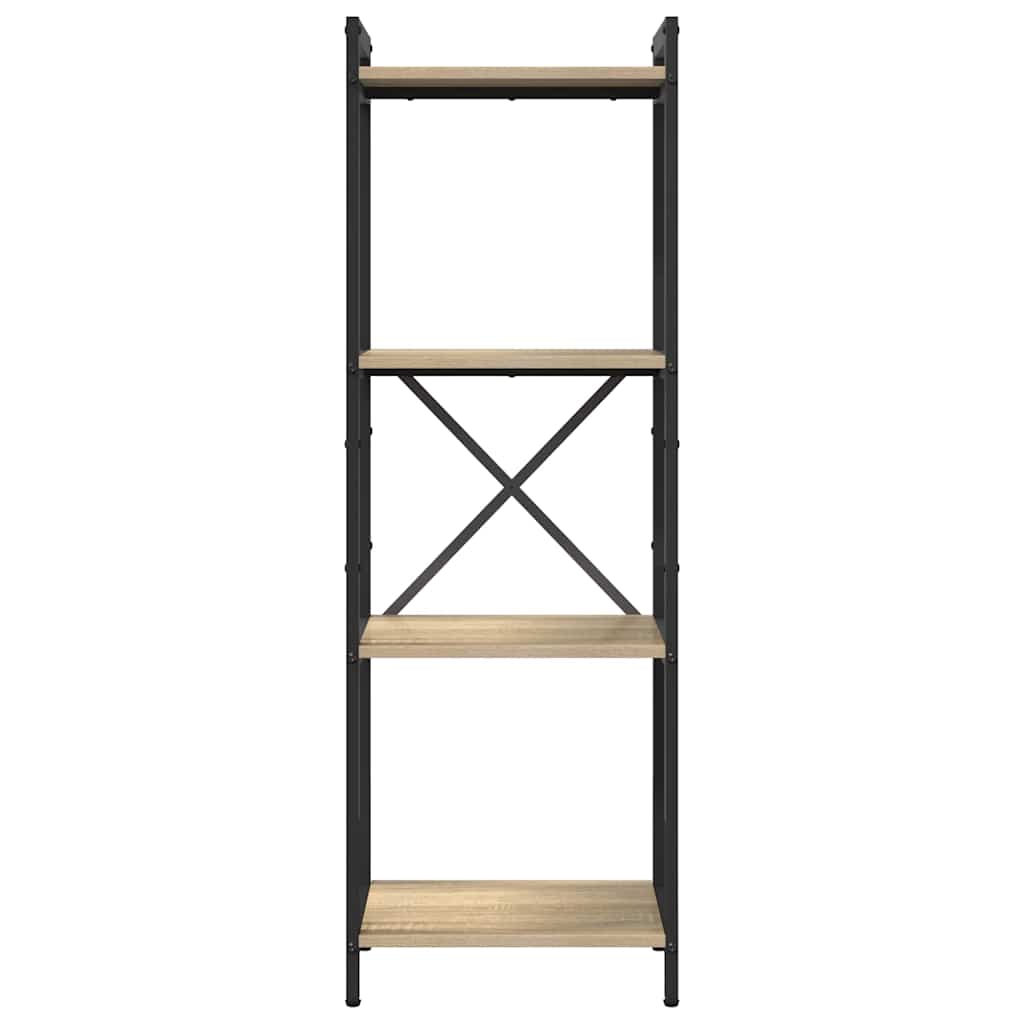 Bibliothèque Chêne sonoma 40 x 30 x 118 cm Bois d'ingénierie - XIOS