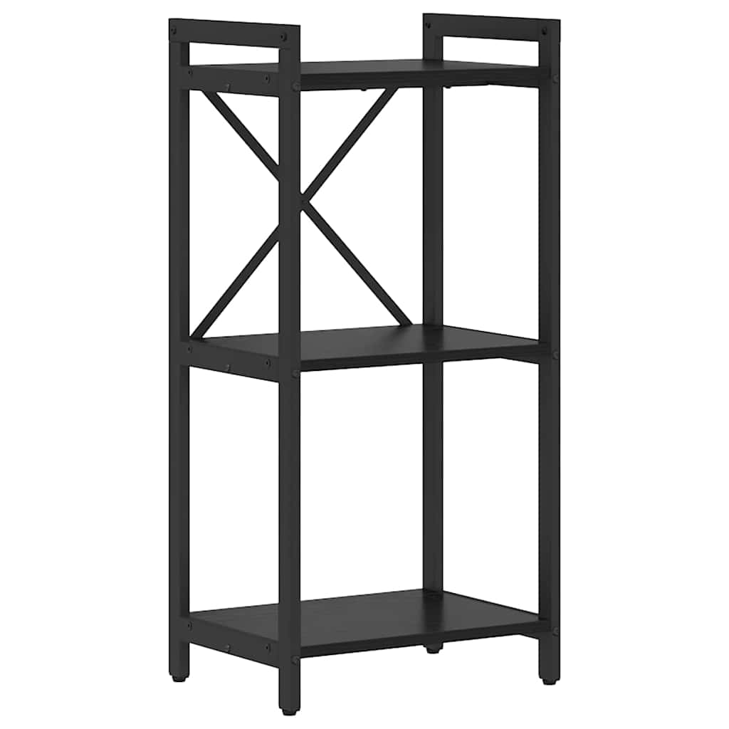 Bibliothèque Chêne noir 40 x 30 x 83 cm Bois d'ingénierie - XIOS