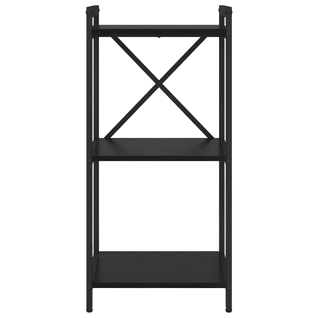 Bibliothèque Chêne noir 40 x 30 x 83 cm Bois d'ingénierie - XIOS