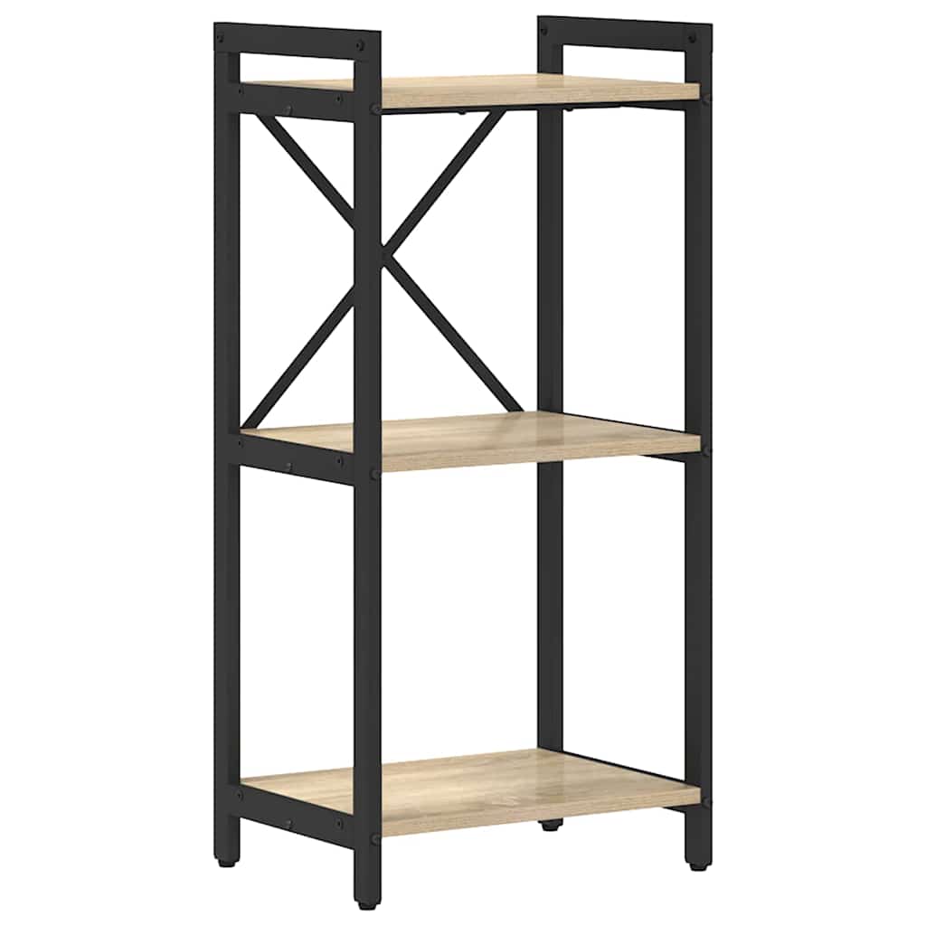 Bibliothèque Chêne sonoma 40 x 30 x 83 cm Bois d'ingénierie - XIOS