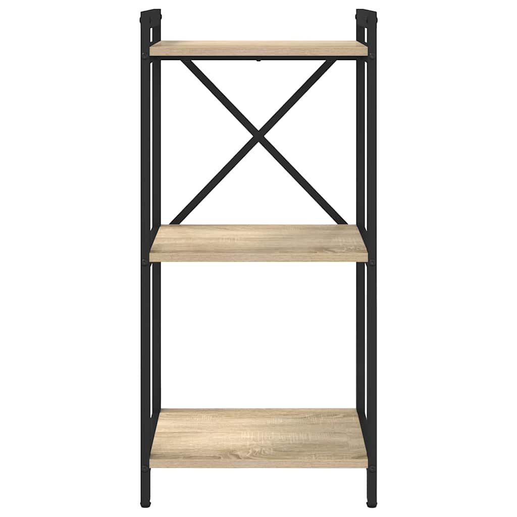 Bibliothèque Chêne sonoma 40 x 30 x 83 cm Bois d'ingénierie - XIOS