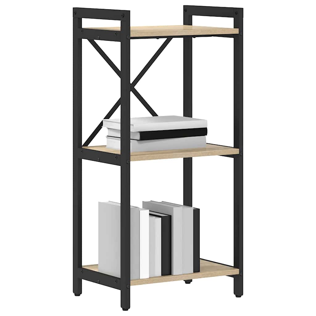 Bibliothèque Chêne sonoma 40 x 30 x 83 cm Bois d'ingénierie - XIOS