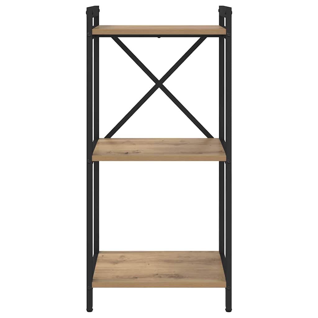 Bibliothèque chêne artisanal 40 x 30 x 83 cm Bois d'ingénierie - XIOS