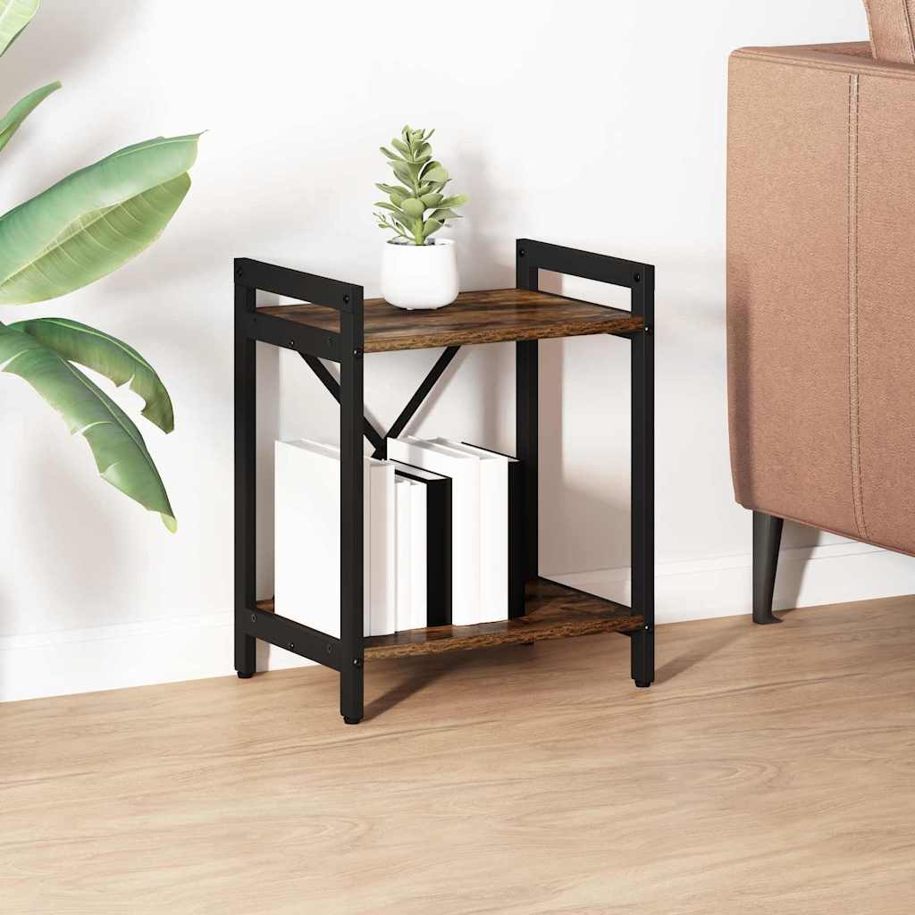 Bibliothèque Chêne fumé 40 x 30 x 48.5 cm Bois d'ingénierie - XIOS