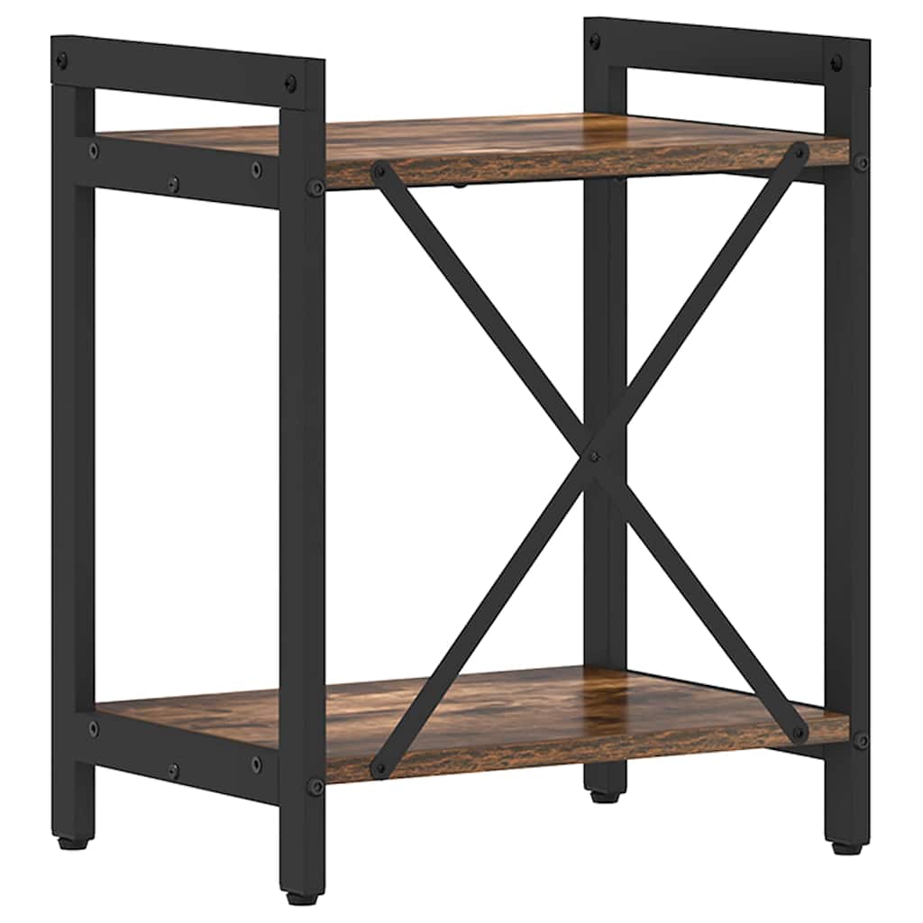 Bibliothèque Chêne fumé 40 x 30 x 48.5 cm Bois d'ingénierie - XIOS