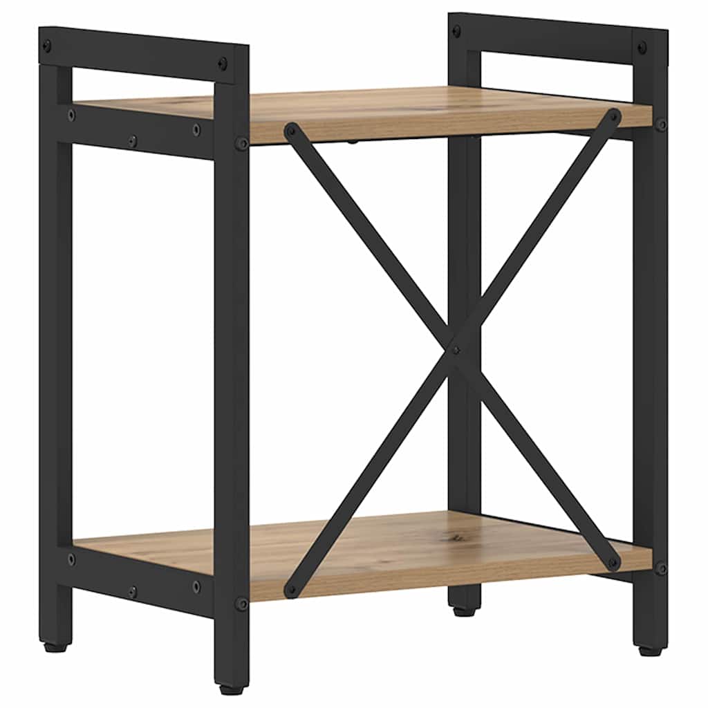 Bibliothèque chêne artisanal 40 x 30 x 48.5 cm - XIOS